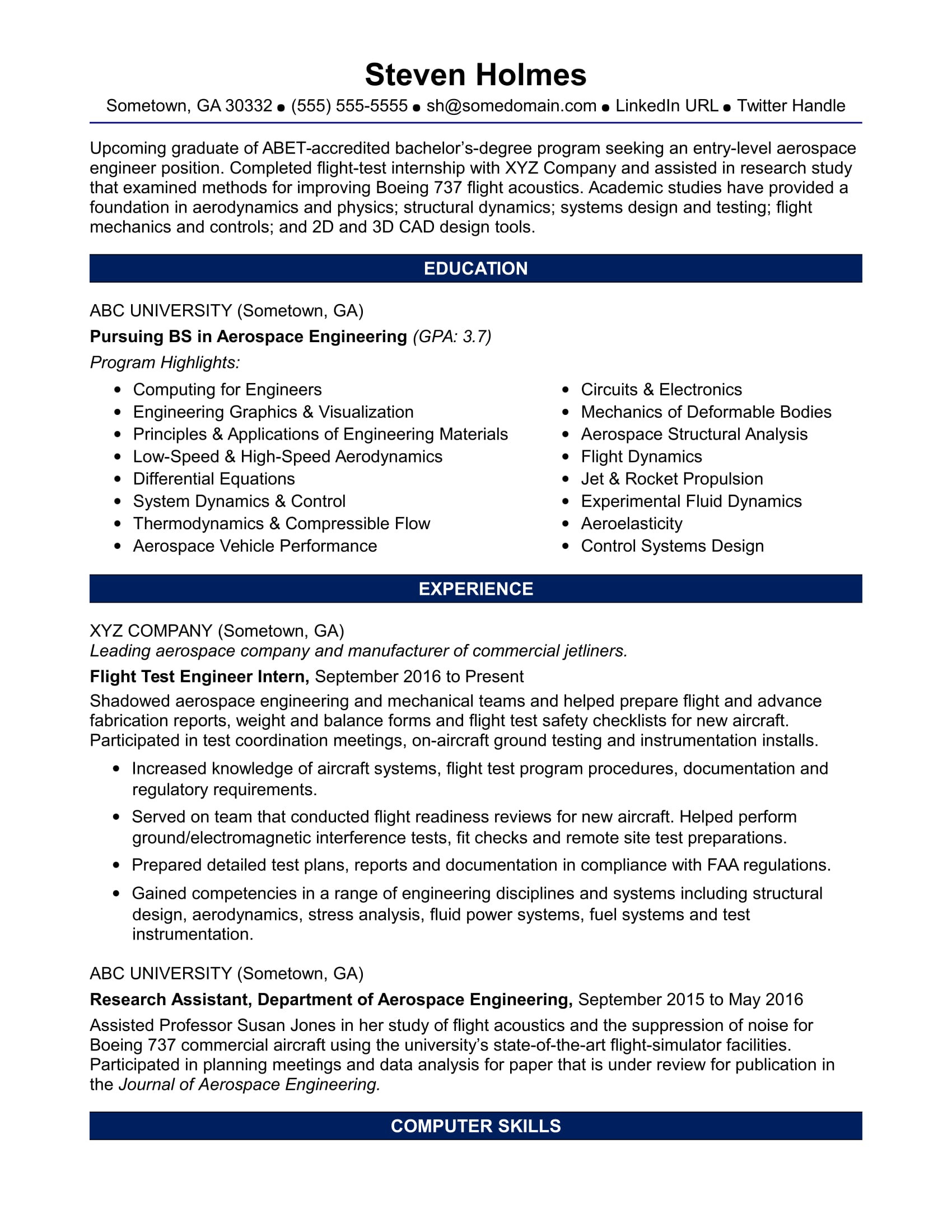 facility engineer resume docml