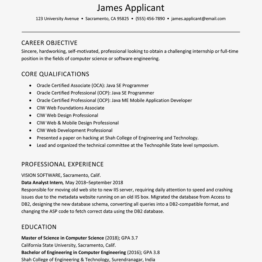 15 accounting resume sample for fresh graduate