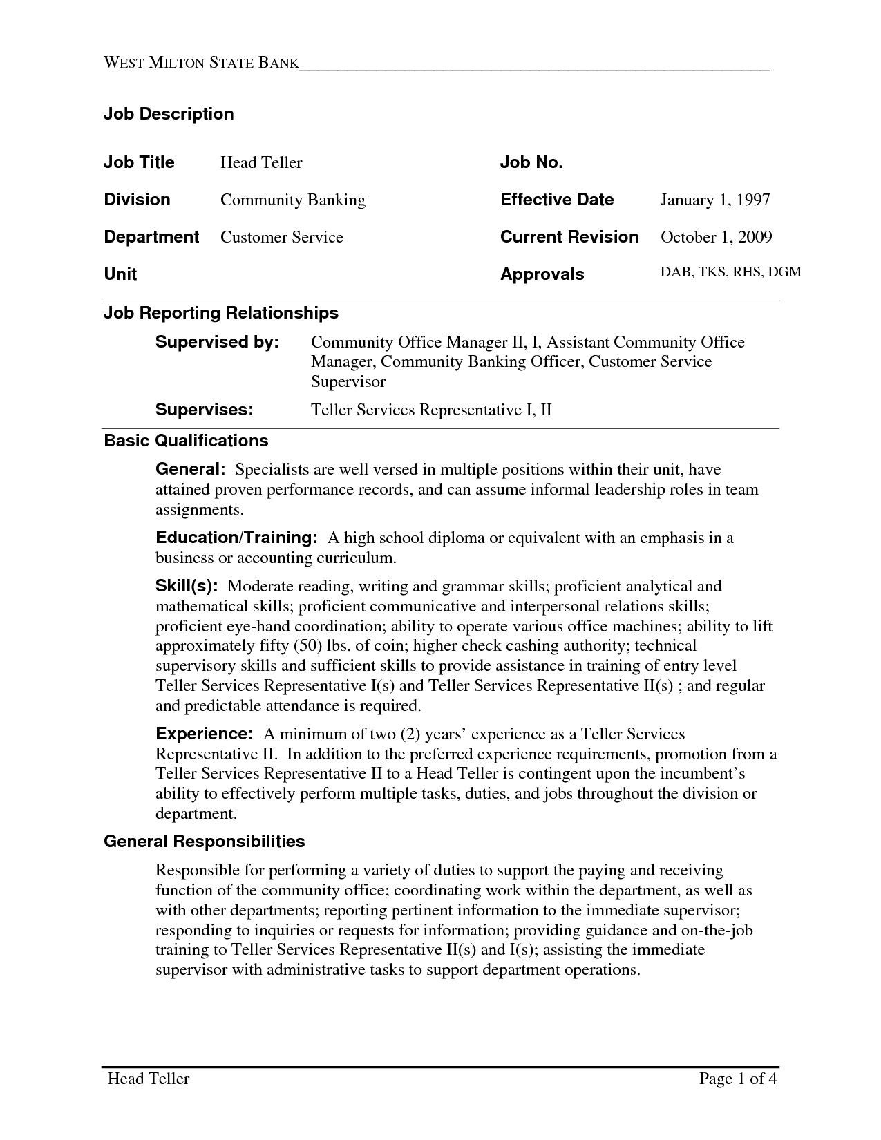 Sample Resume for Bank Jobs with No Experience Bank Teller Resume with No Experience Latest Resume format