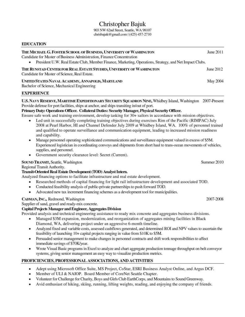 board member resume