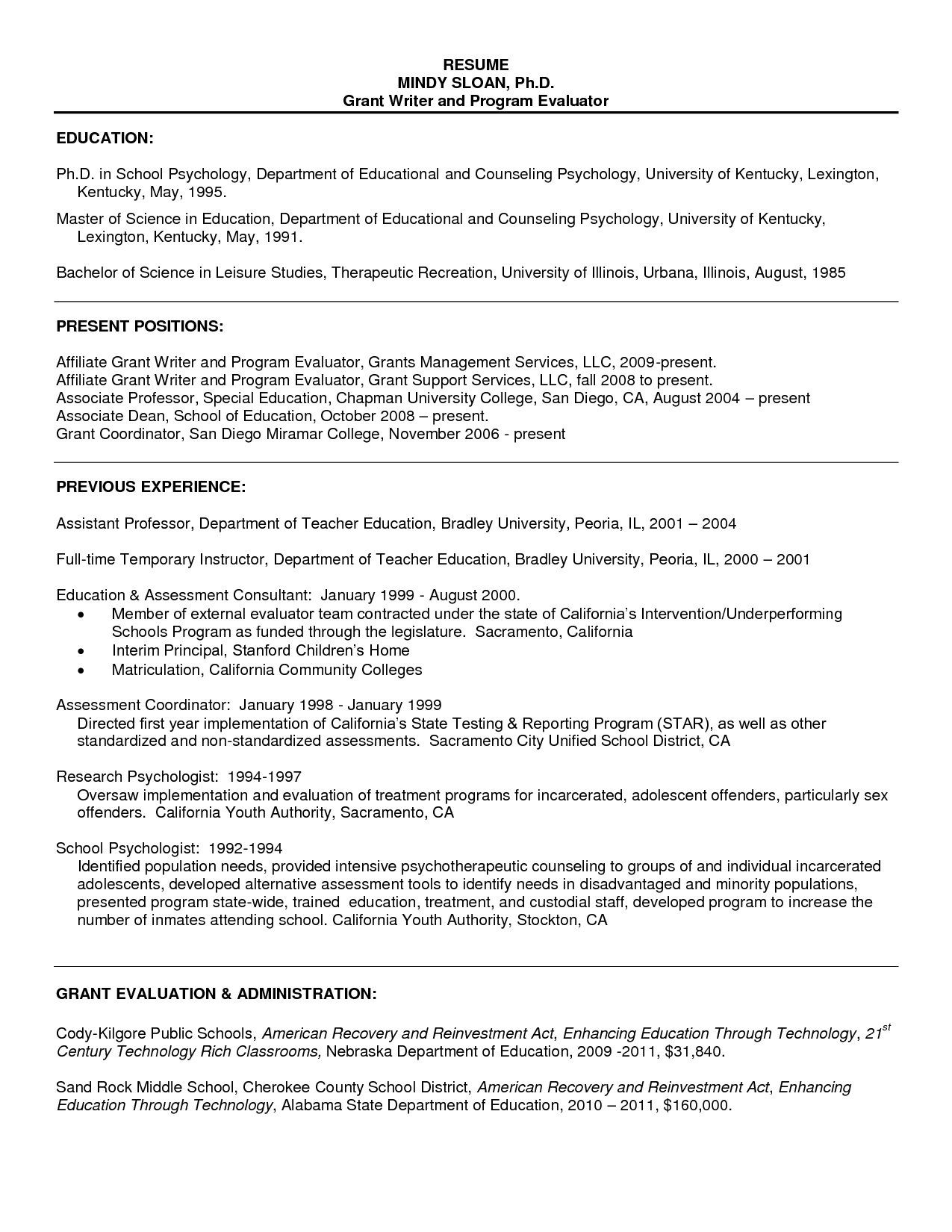 1213 resume builder graduate school admission