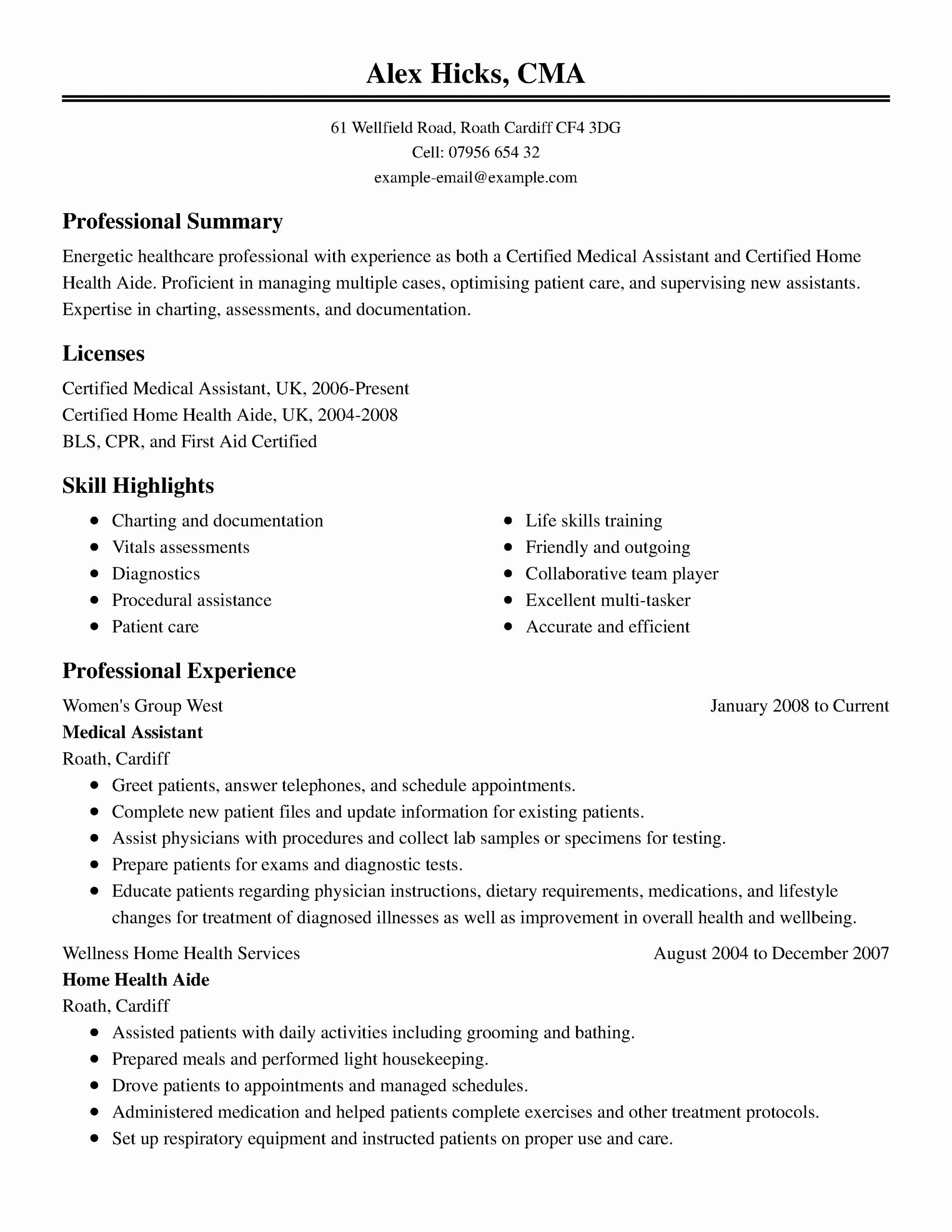 respiratory therapist student resume
