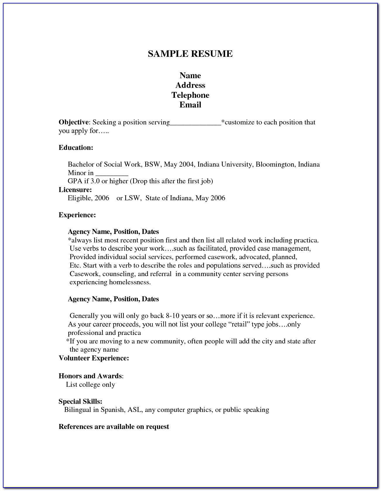 Sample Resume for Search Engine Evaluator Resume Search Engine Evaluator