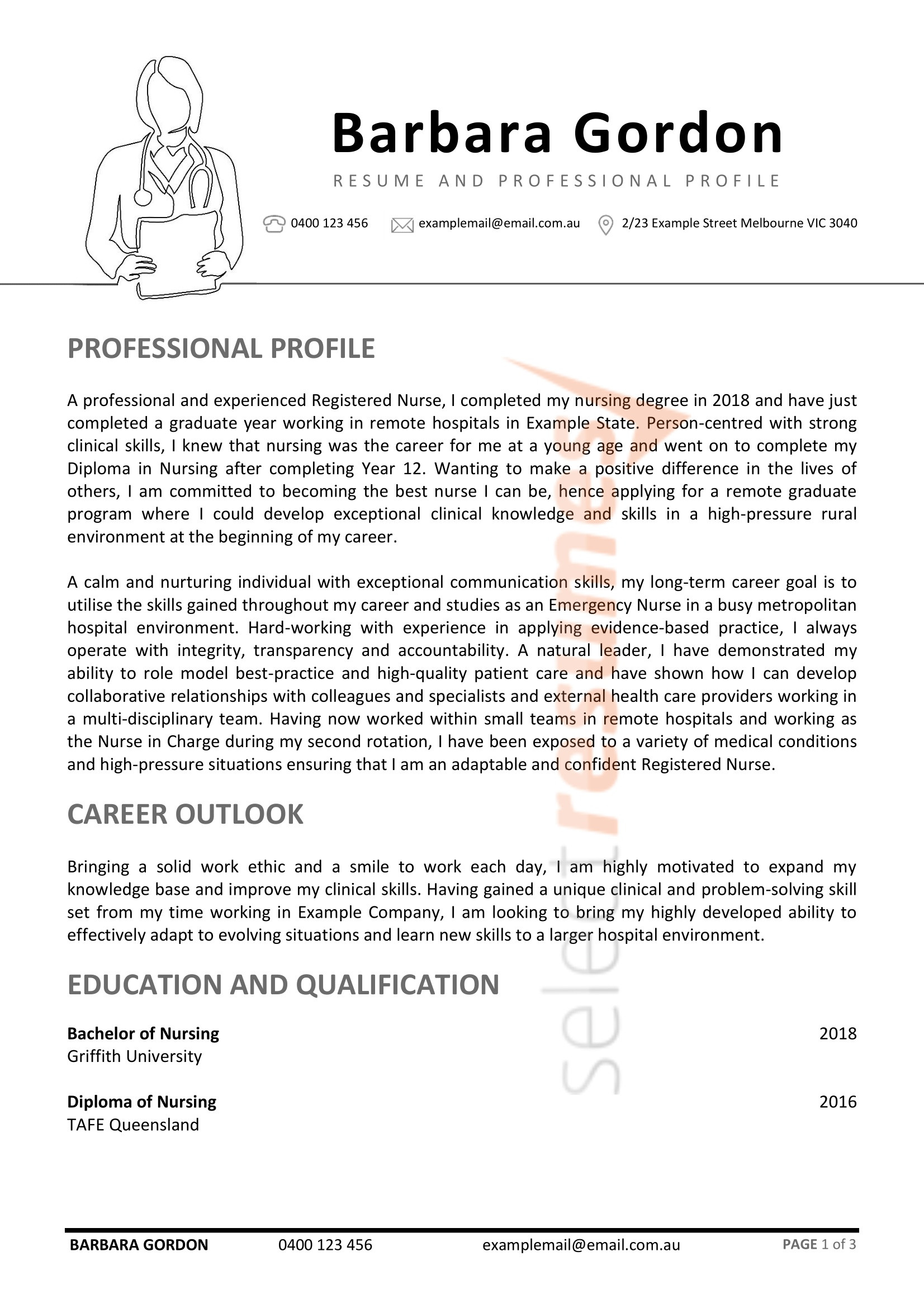 Sample Resume Of assistant In Nursing Aged Care Aged Care Archives – Select Resumes