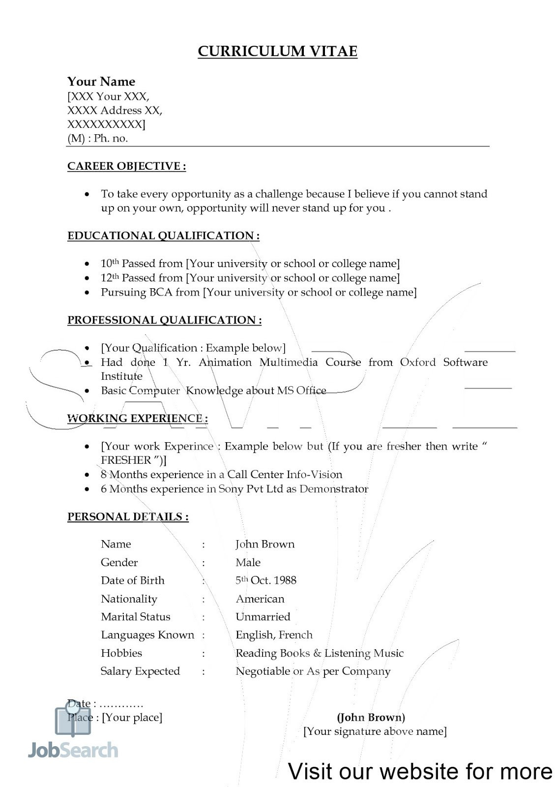 sample child care resume objectives australia 2020 92be0b461f82