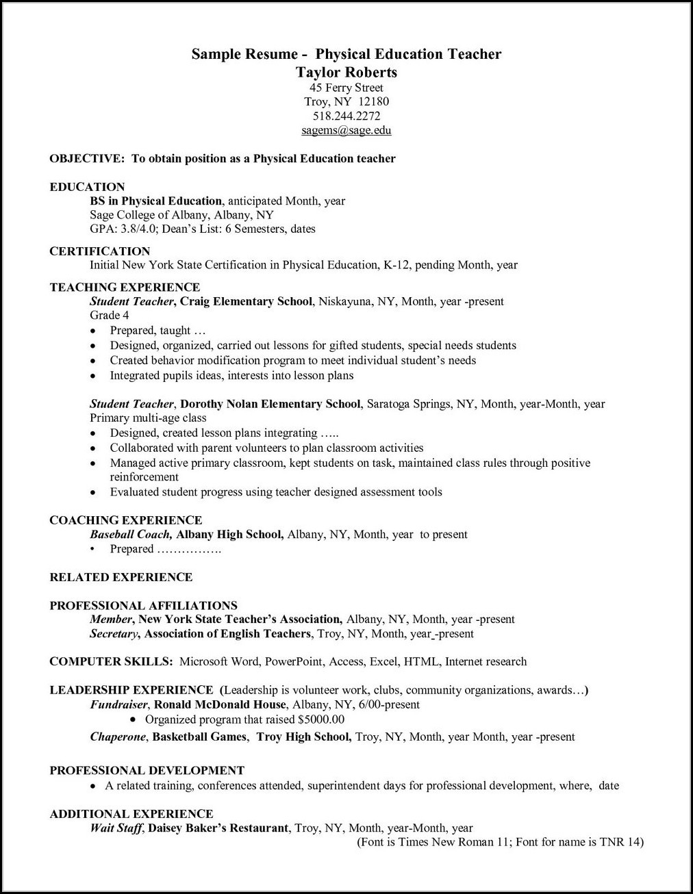 enterprise rent a car resume examples