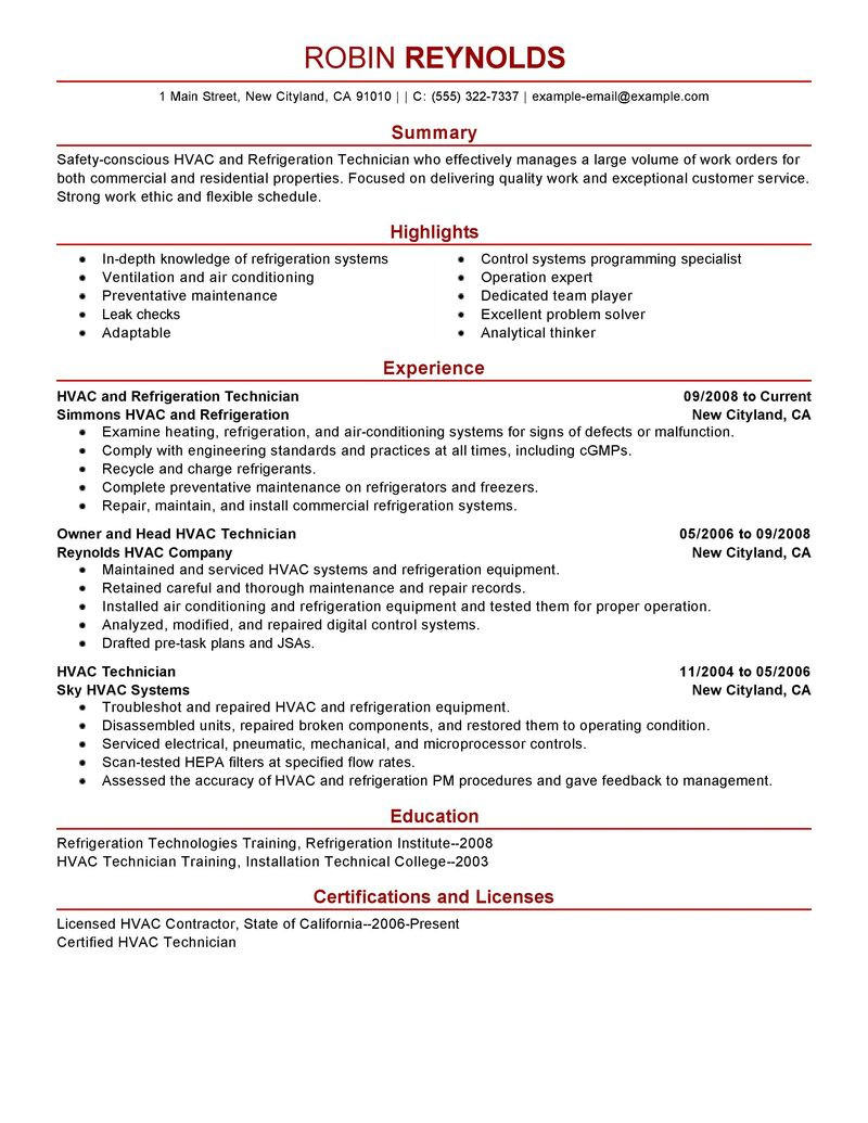 hvac mechanical engineer resume formatml