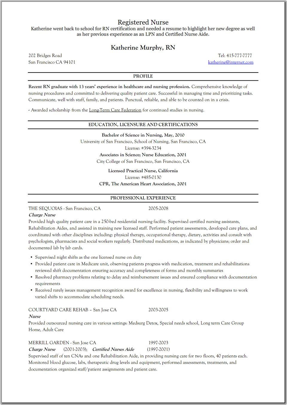 1144 resume templates for licensed practical nurse