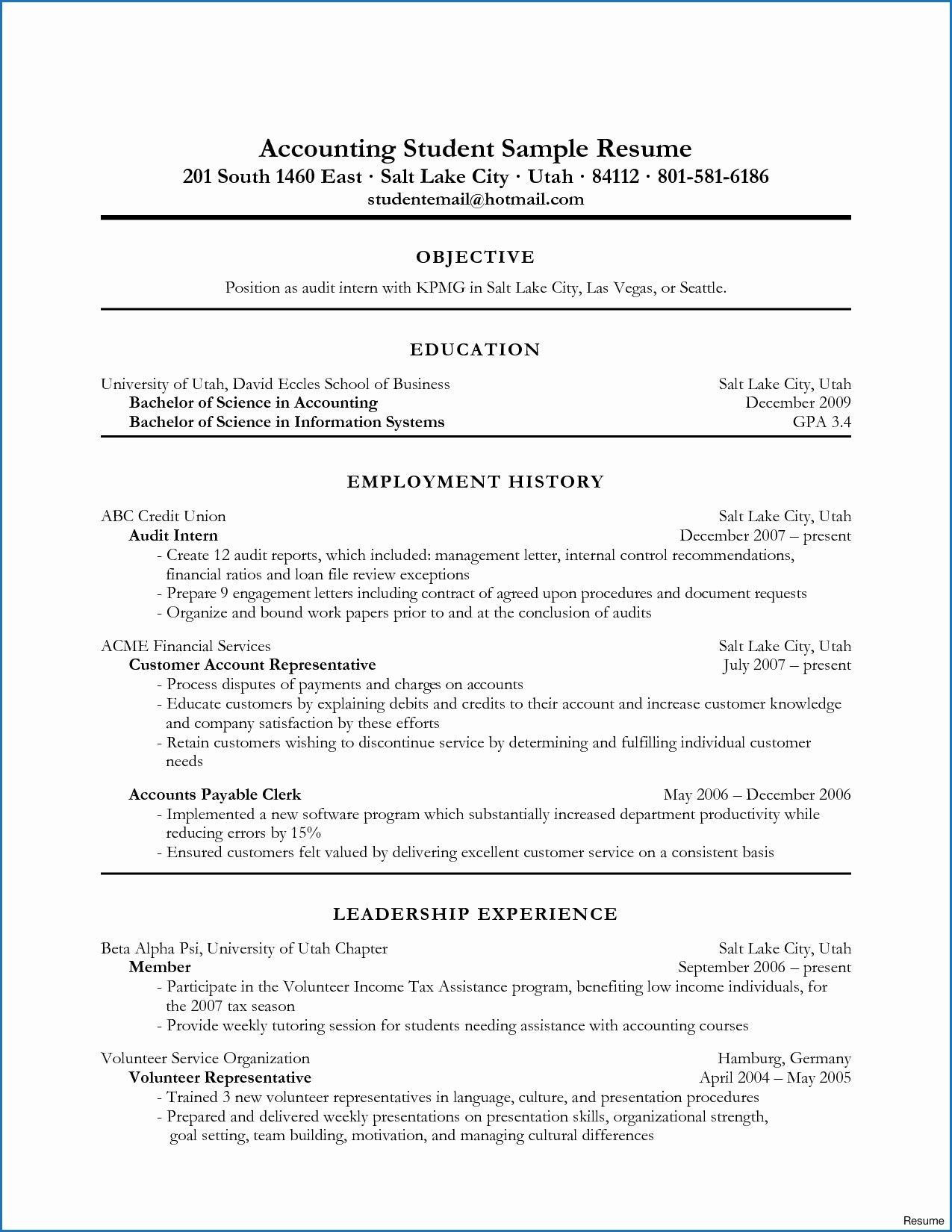 resume objective examples studentml