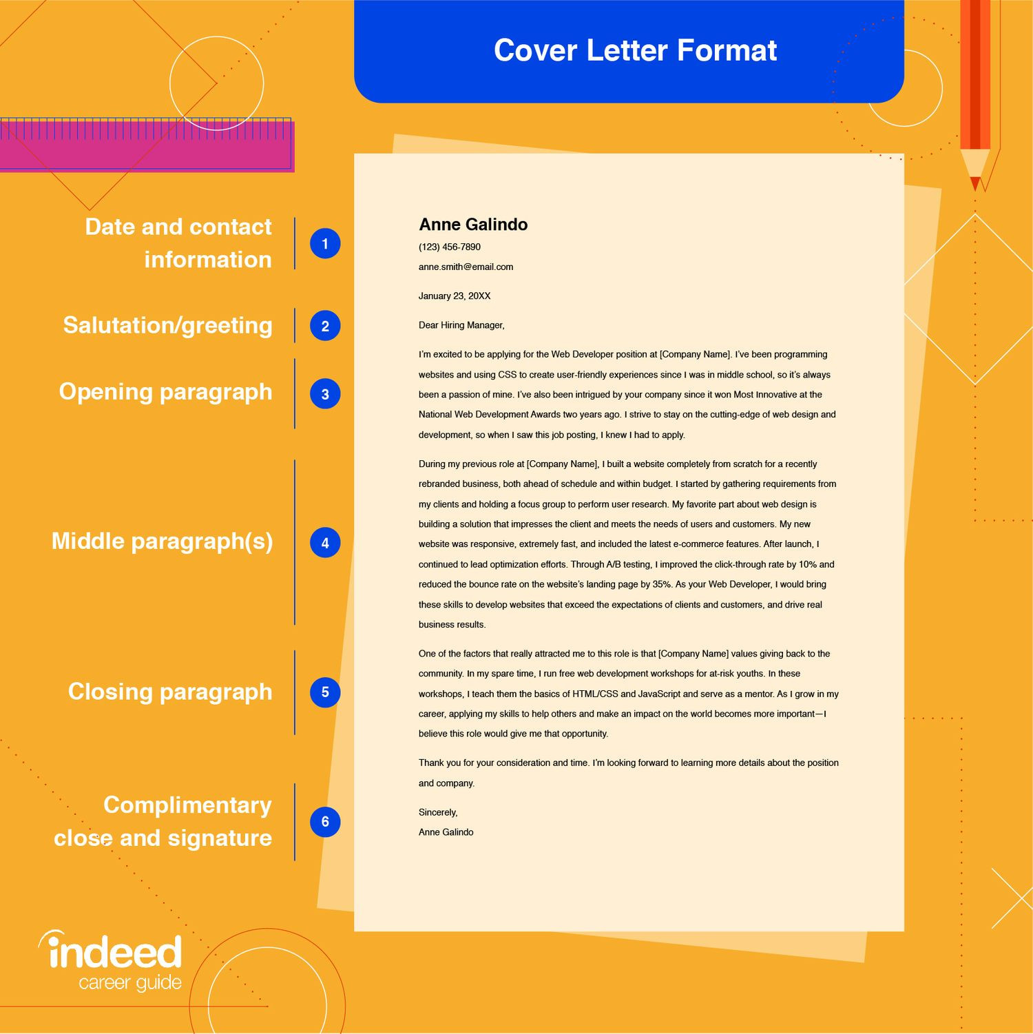 how to send an email cover letter with example