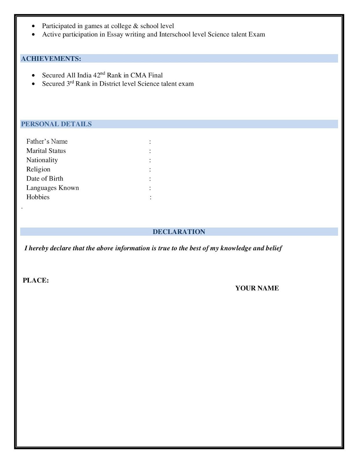 cost accountant resume sample examplesml