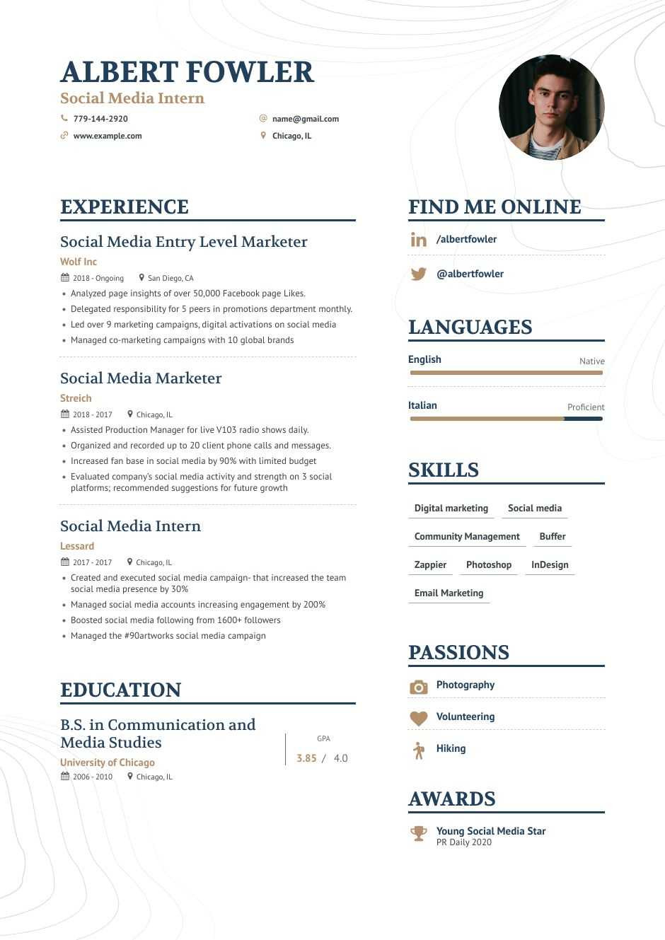 social media manager