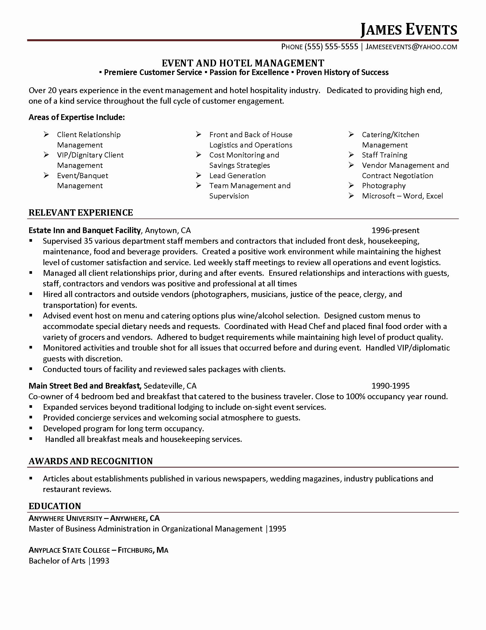 entry level hr resume