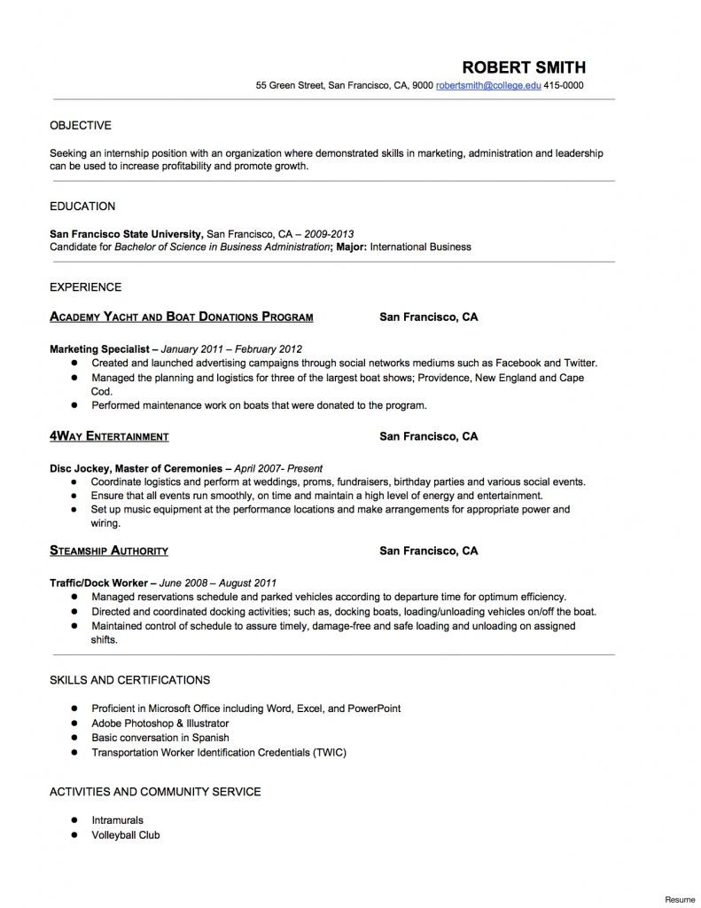Entry Level Resume Samples for College Students the Mesmerizing Entry Level Resume Template Traditional Electrical …