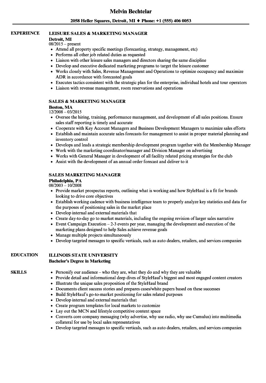 awesome digital marketing manager resume sample doctor cv uk recruitment