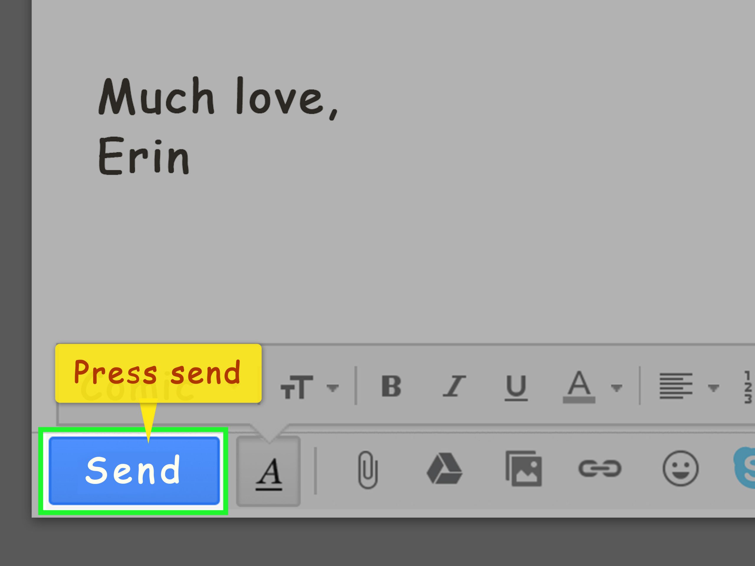 Write an Email to a Friend