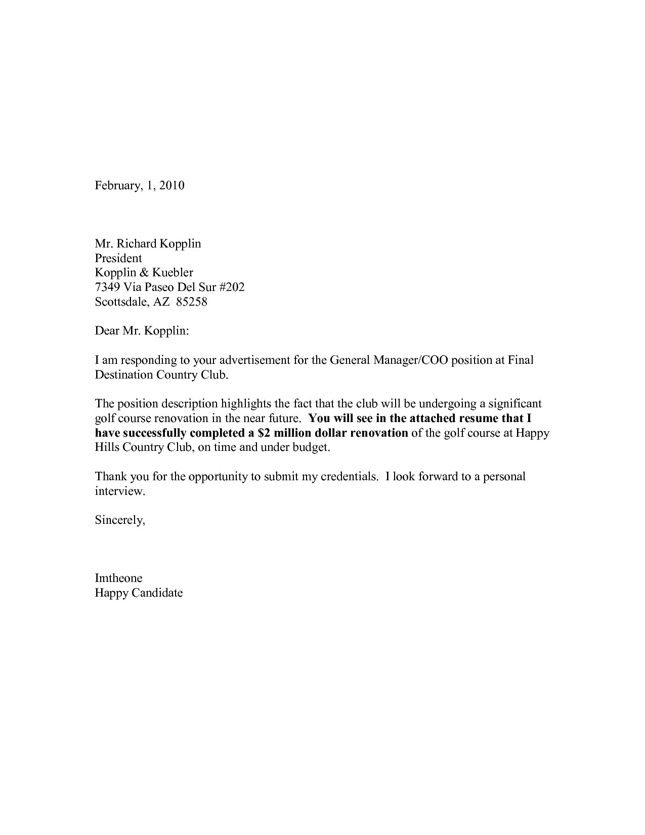 basic cover letter for a resume 3223