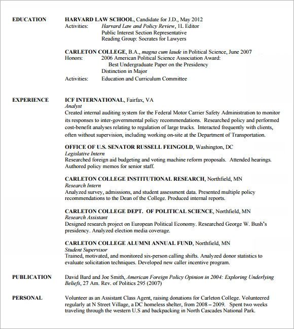 indian advocate resume samples pdf