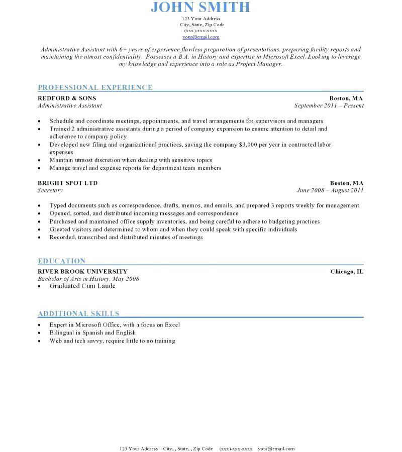 12 13 type of resume format