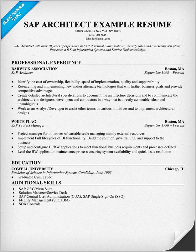 resume of sap fico freshers