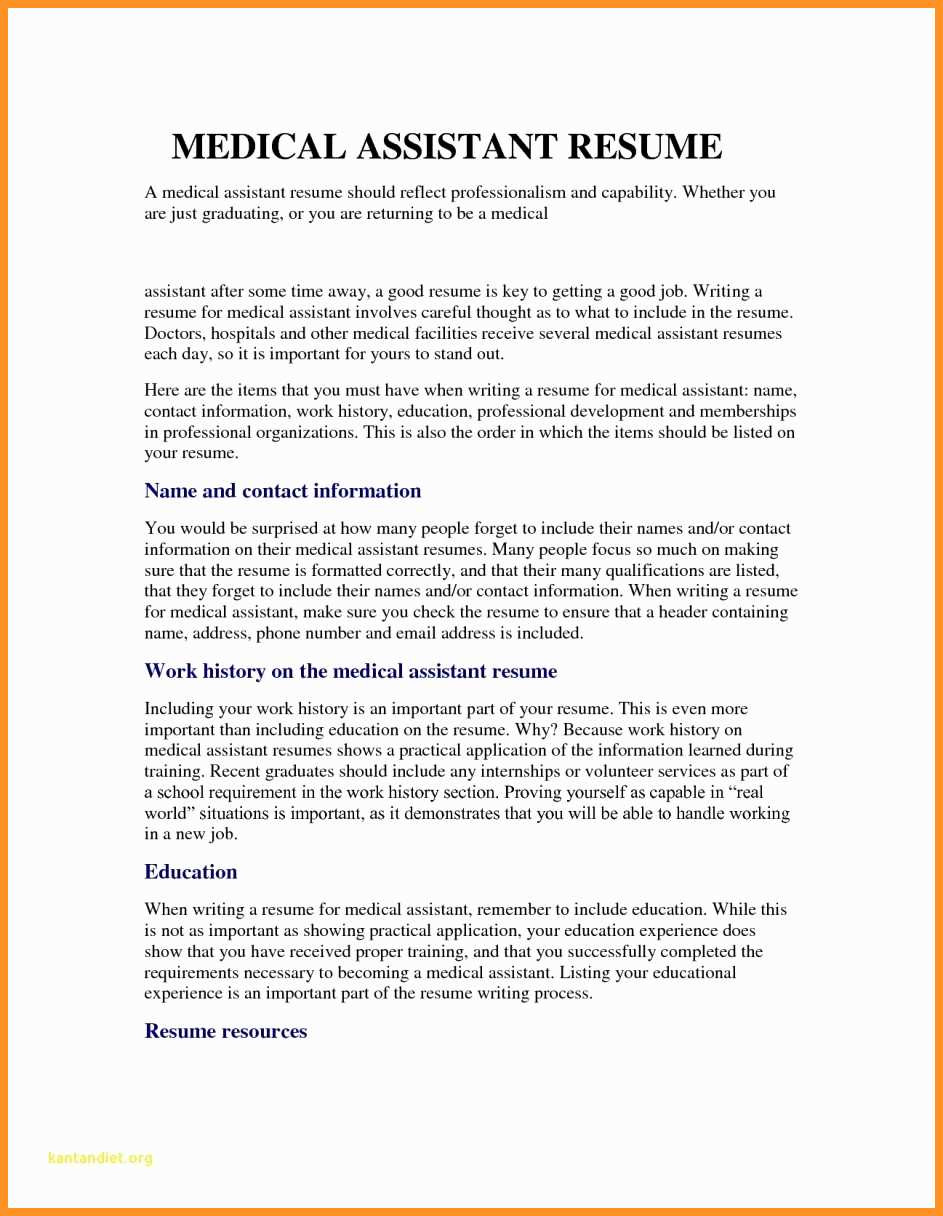 13 14 entry level medical assistant resume samples