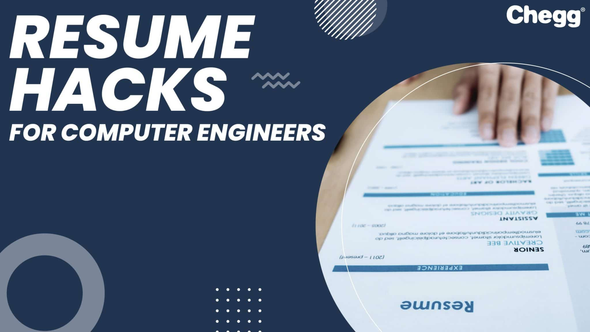 resume formats and samples for puter science engineers