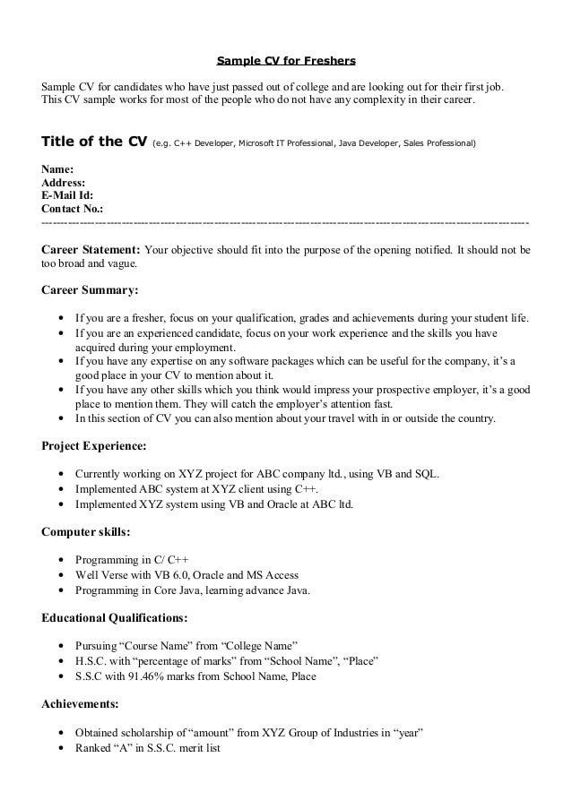 awards and achievements in resume for