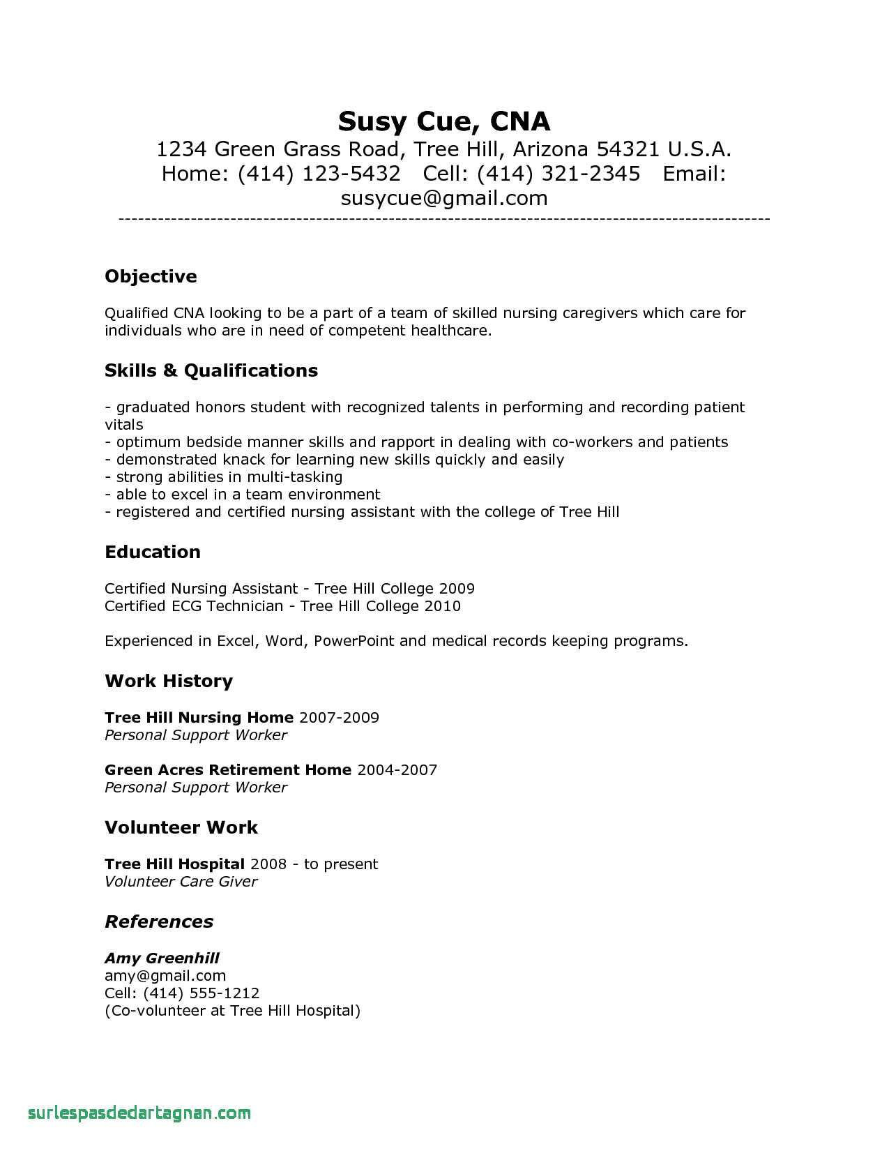 nursing student resume with no experienceml