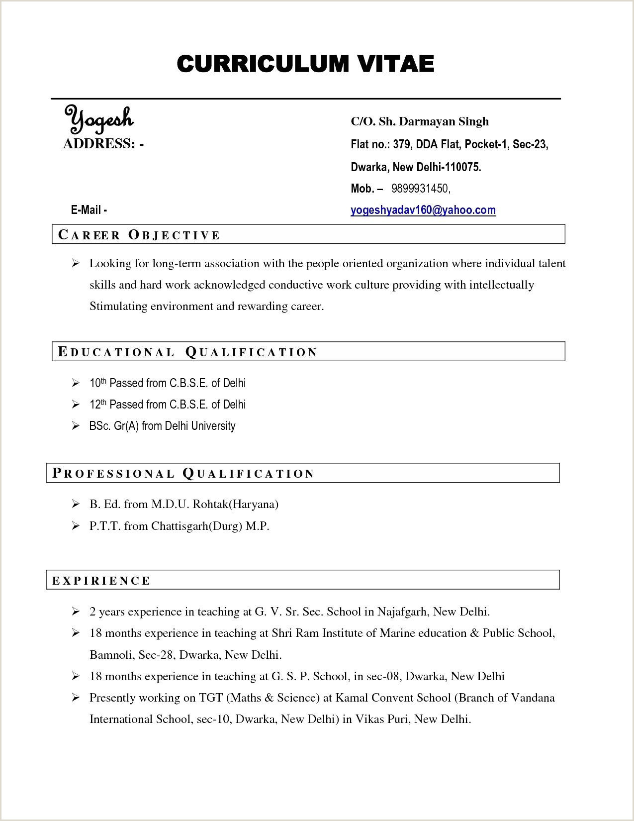 safety officer fresher cv format