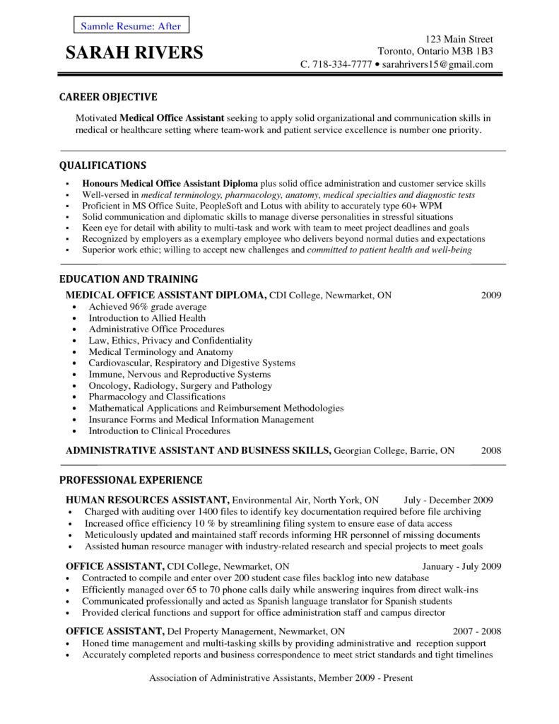 front office medical assistant resumes
