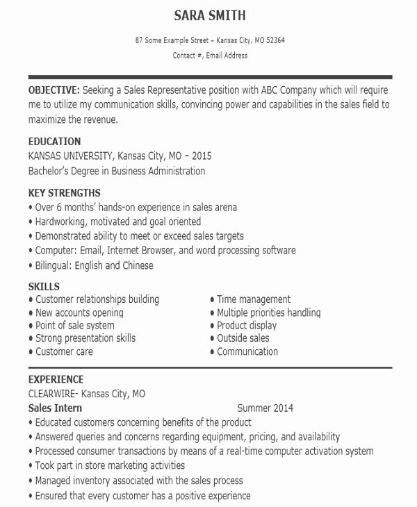 Entry Level Sales associate Resume Sample 20 Entry Level Sales associate Resume