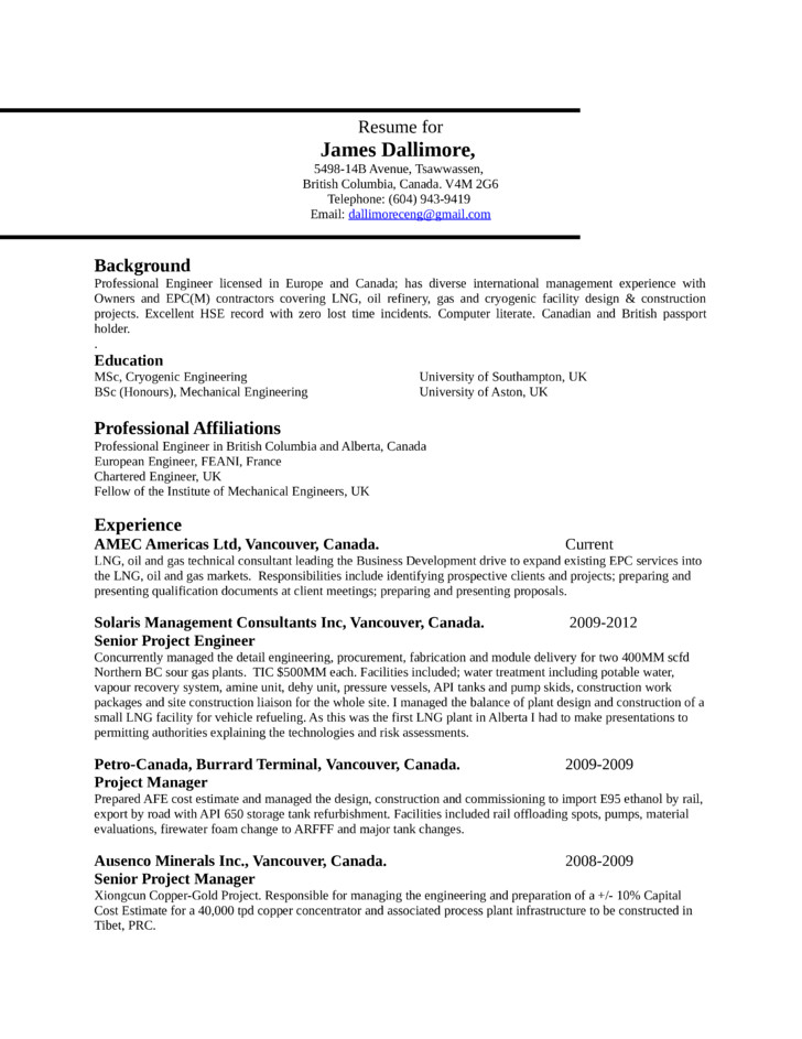 clean project engineer resume templates and samples