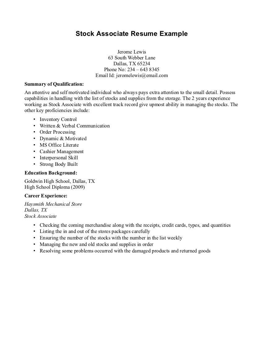 It Resume Sample with No Experience Resume Examples No Experience – Resume Templates Student Resume …