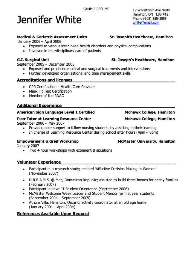 patient care technician resume nursing