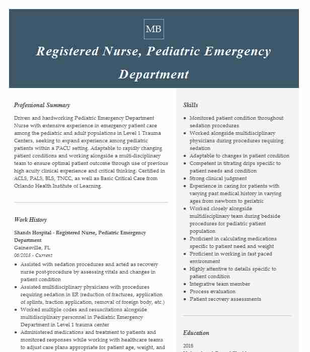 registered nurse pediatric emergency department 1dae ada61c a