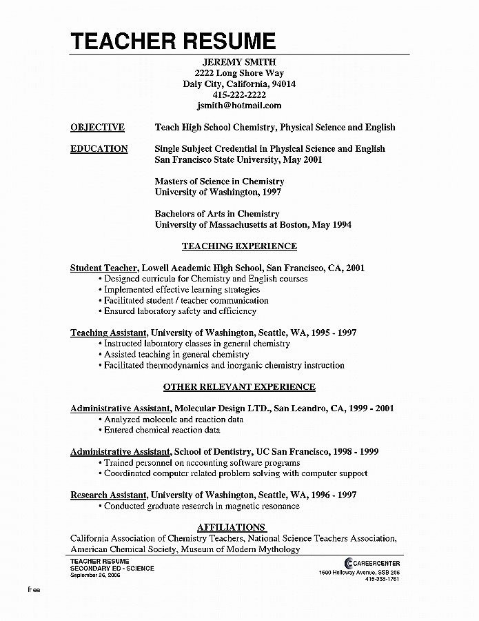 national honor society resume