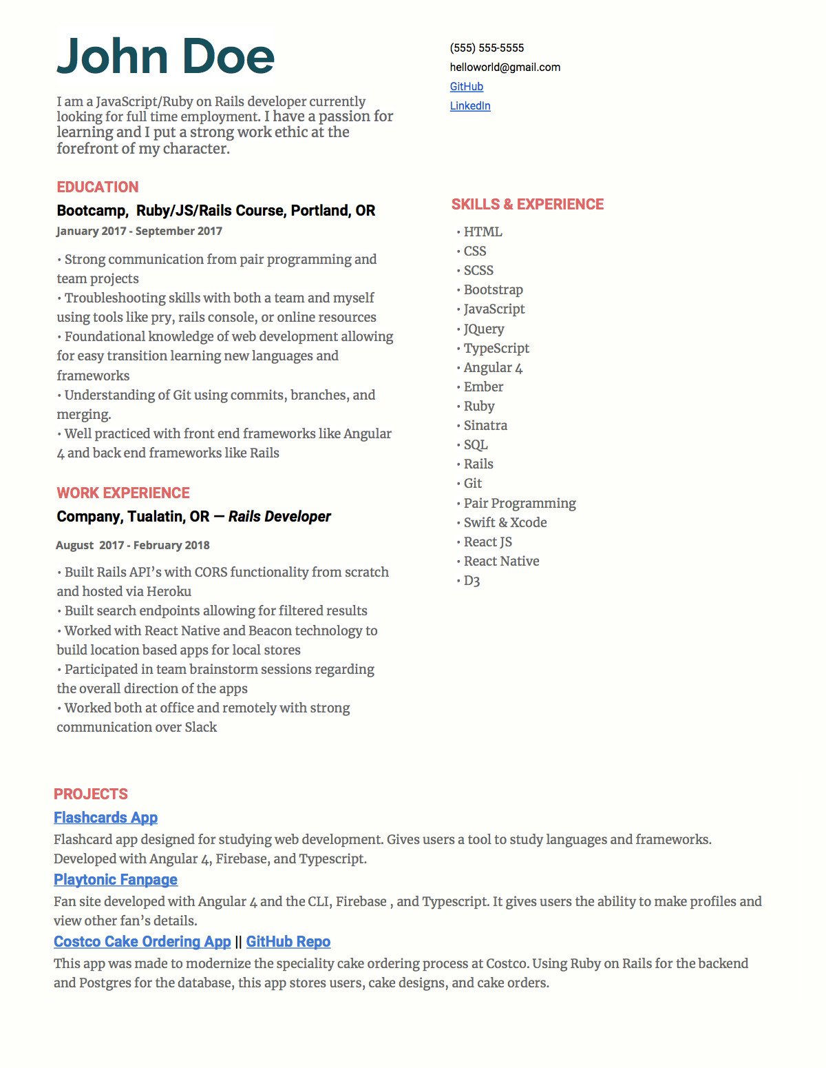 web developer 2 years experience tear this apart