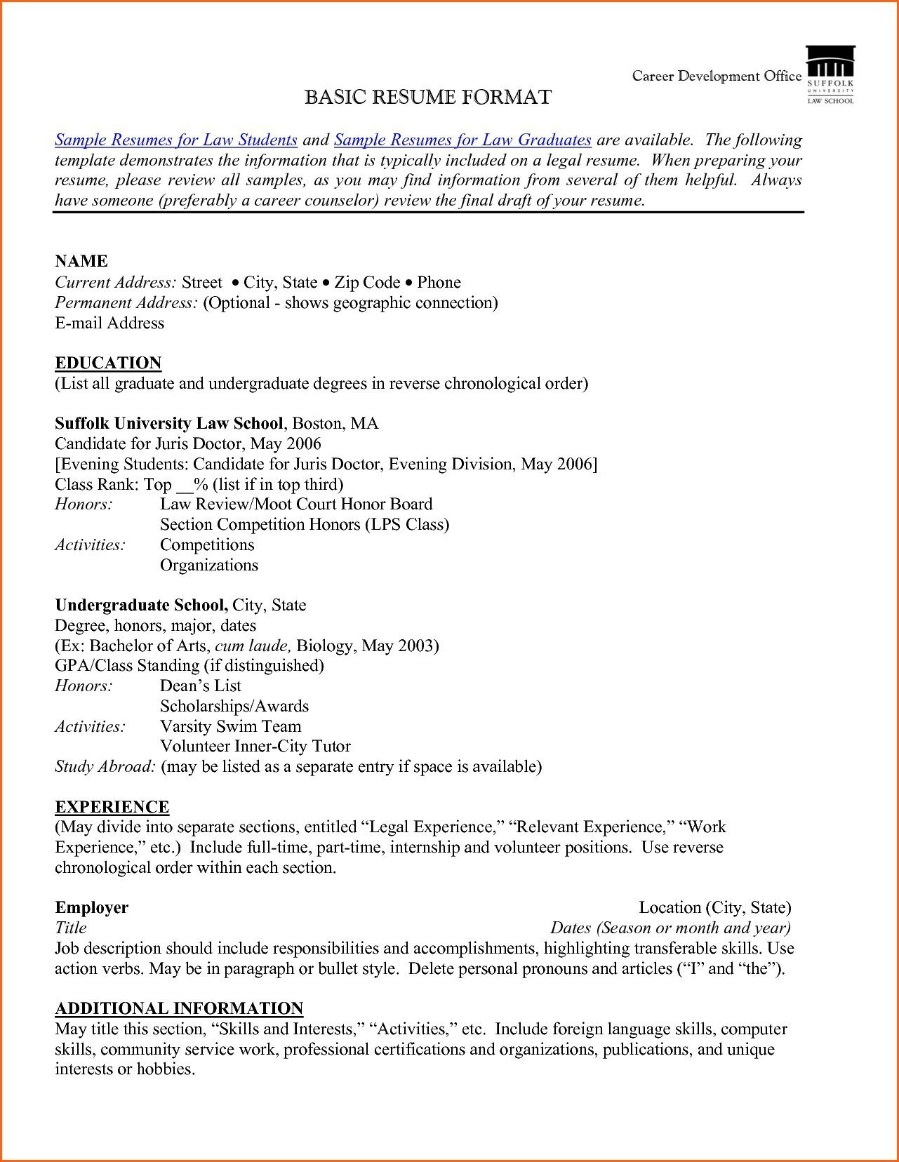 counsellors cv exampleml