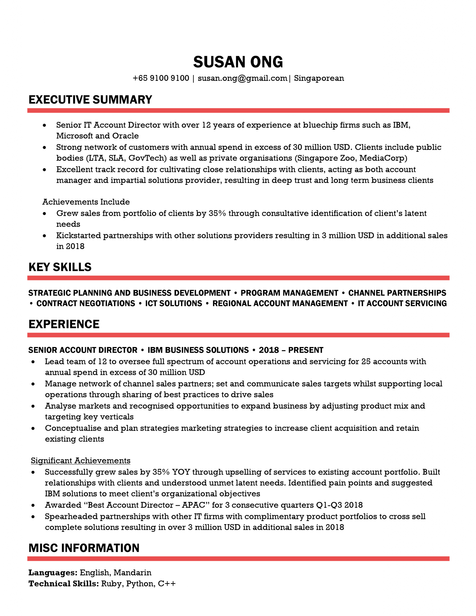 resume templates