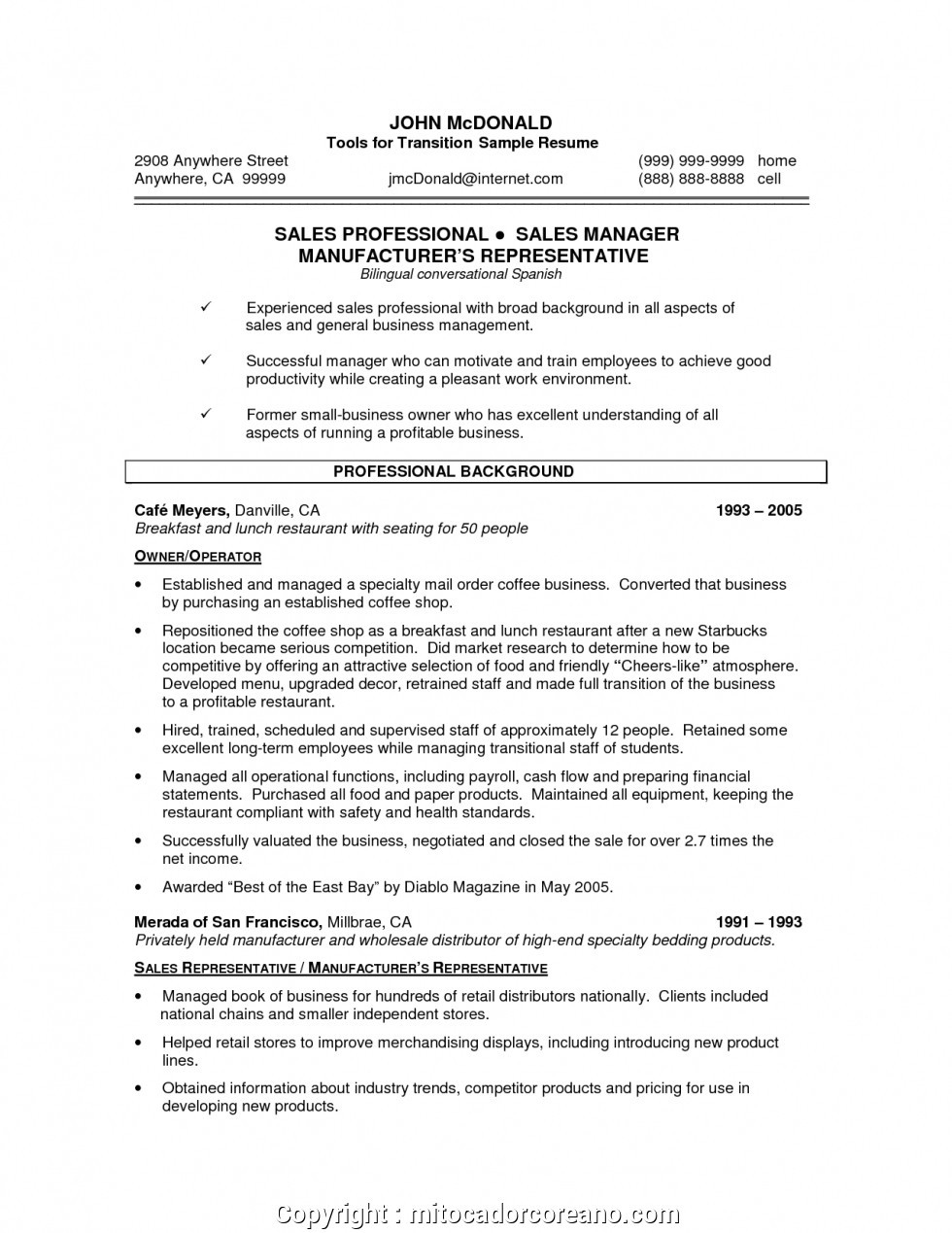 Sample Resume for Coffee Shop Worker Cv for Coffee Shop Worker October 2021