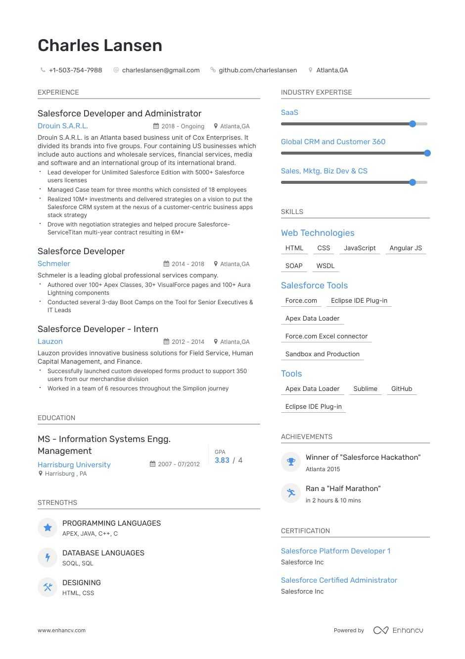 salesforce developer