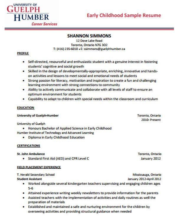 modern teacher resume