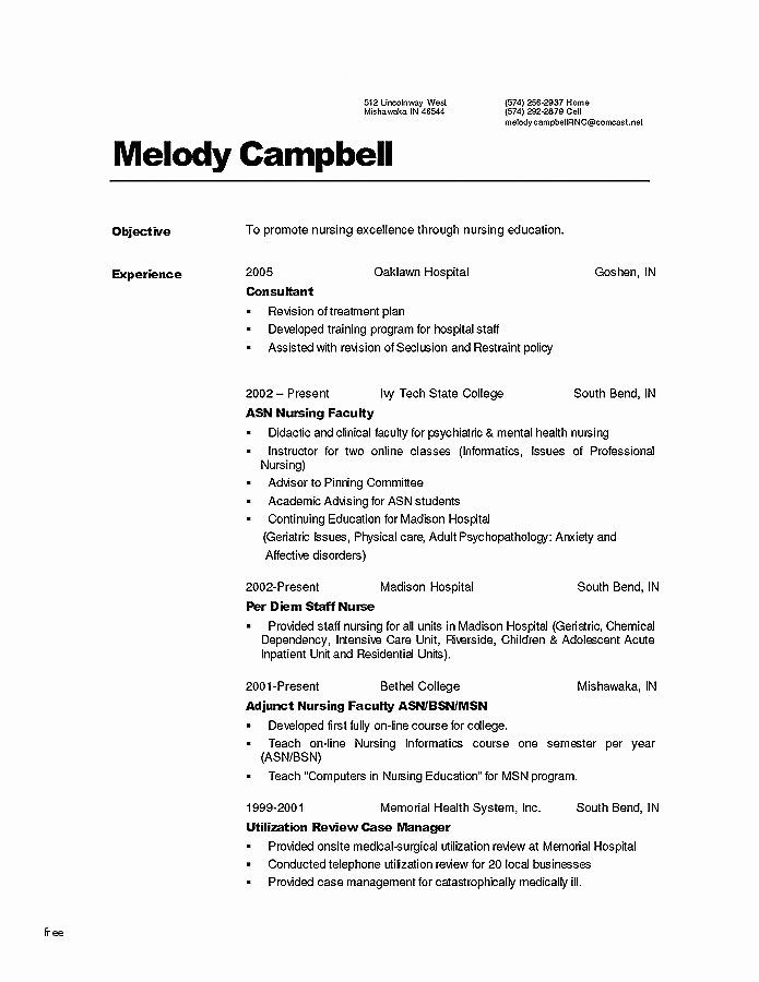 Sample Resume for Nurses with 1 Year Experience 72 Best S Resume Examples for 1 Year Experience