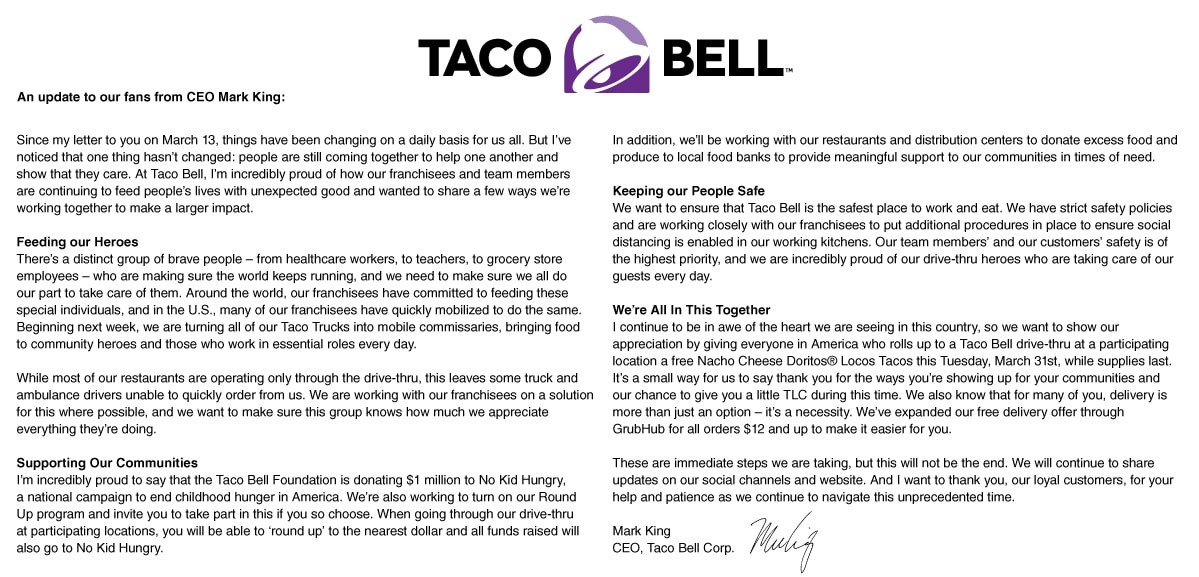 taco tuesday taco bell is offering a free doritos locos taco