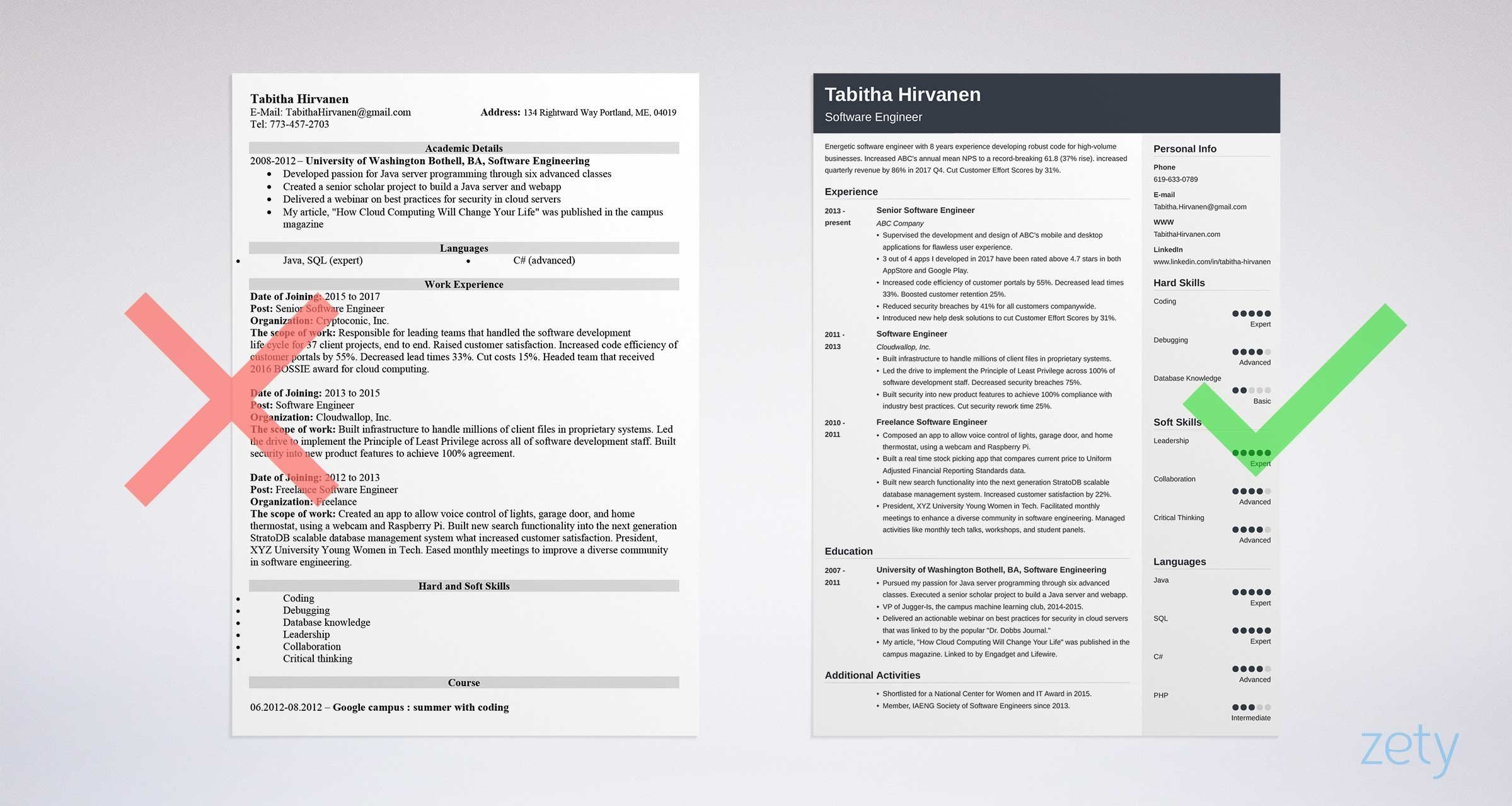 software engineer resume