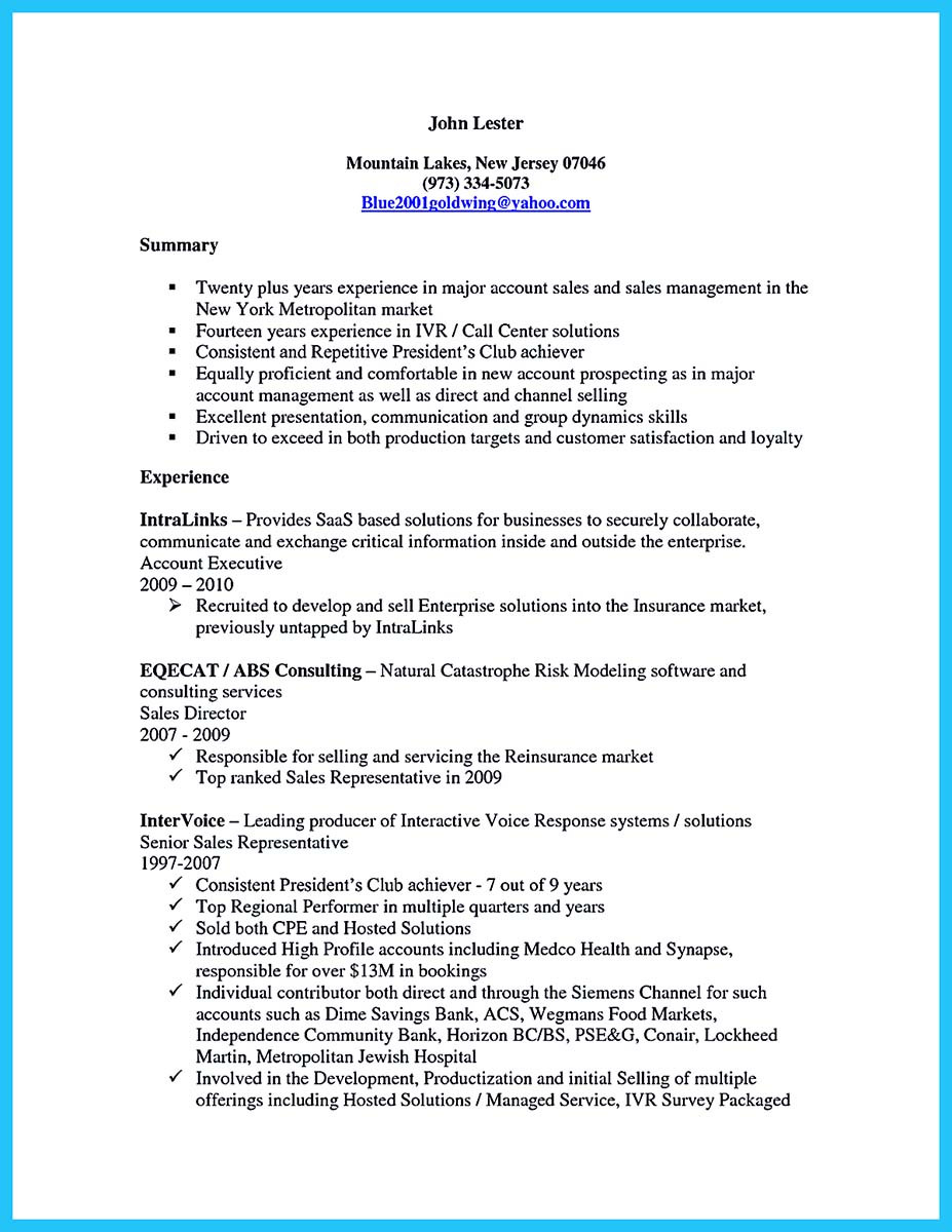 cool information and facts for your best call center resume sample