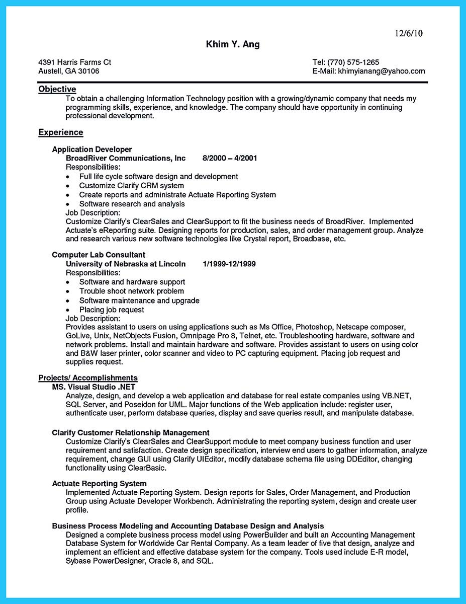 writing clear auto sales resume