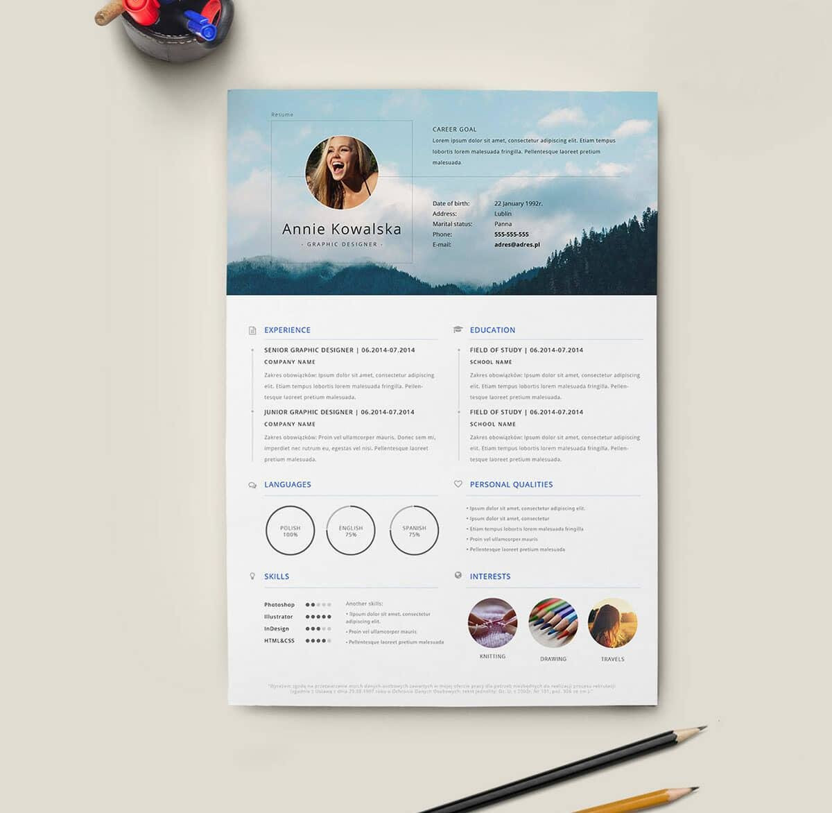 free resume templates