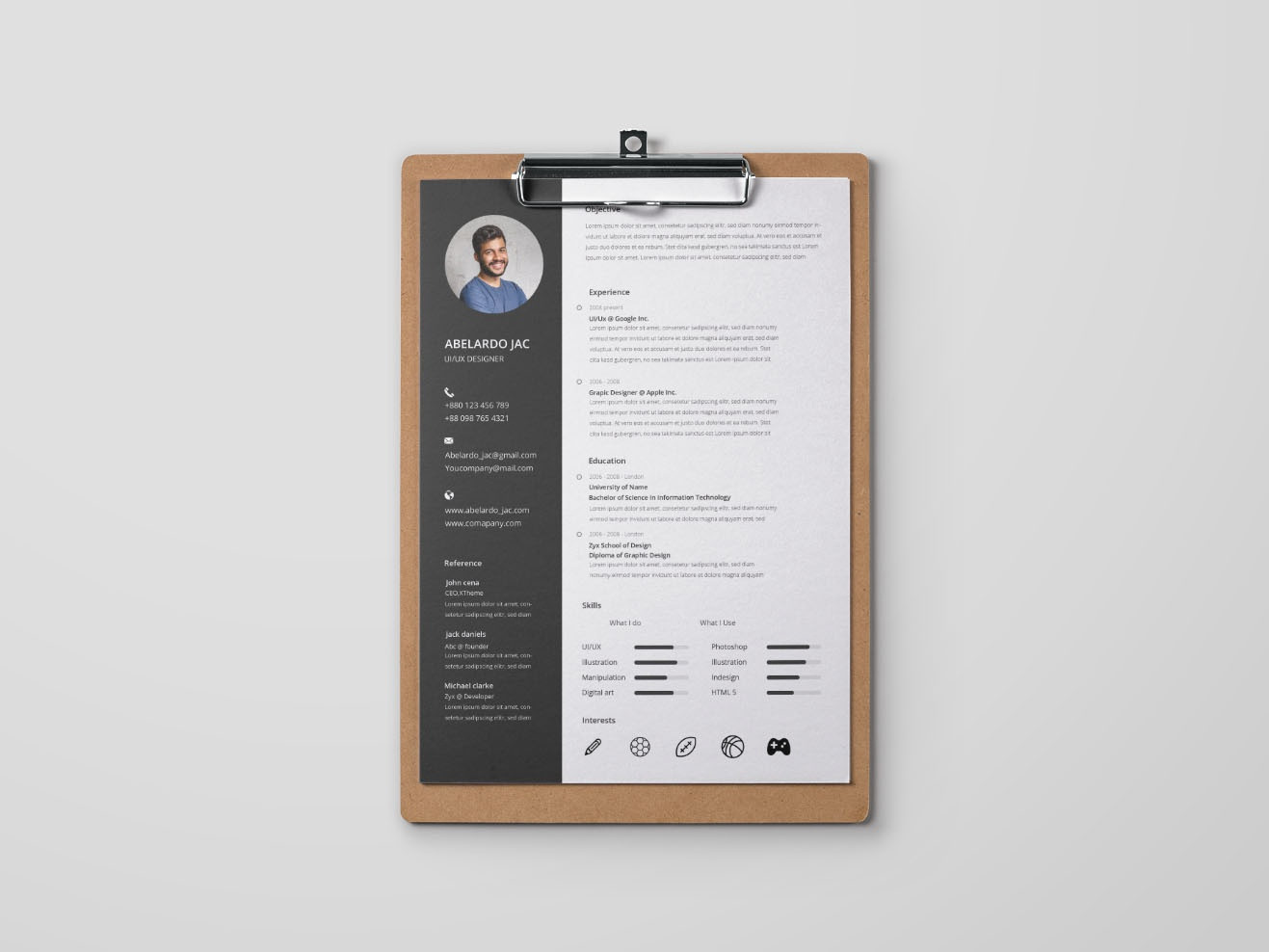 Free Fresh Graduate Resume Template