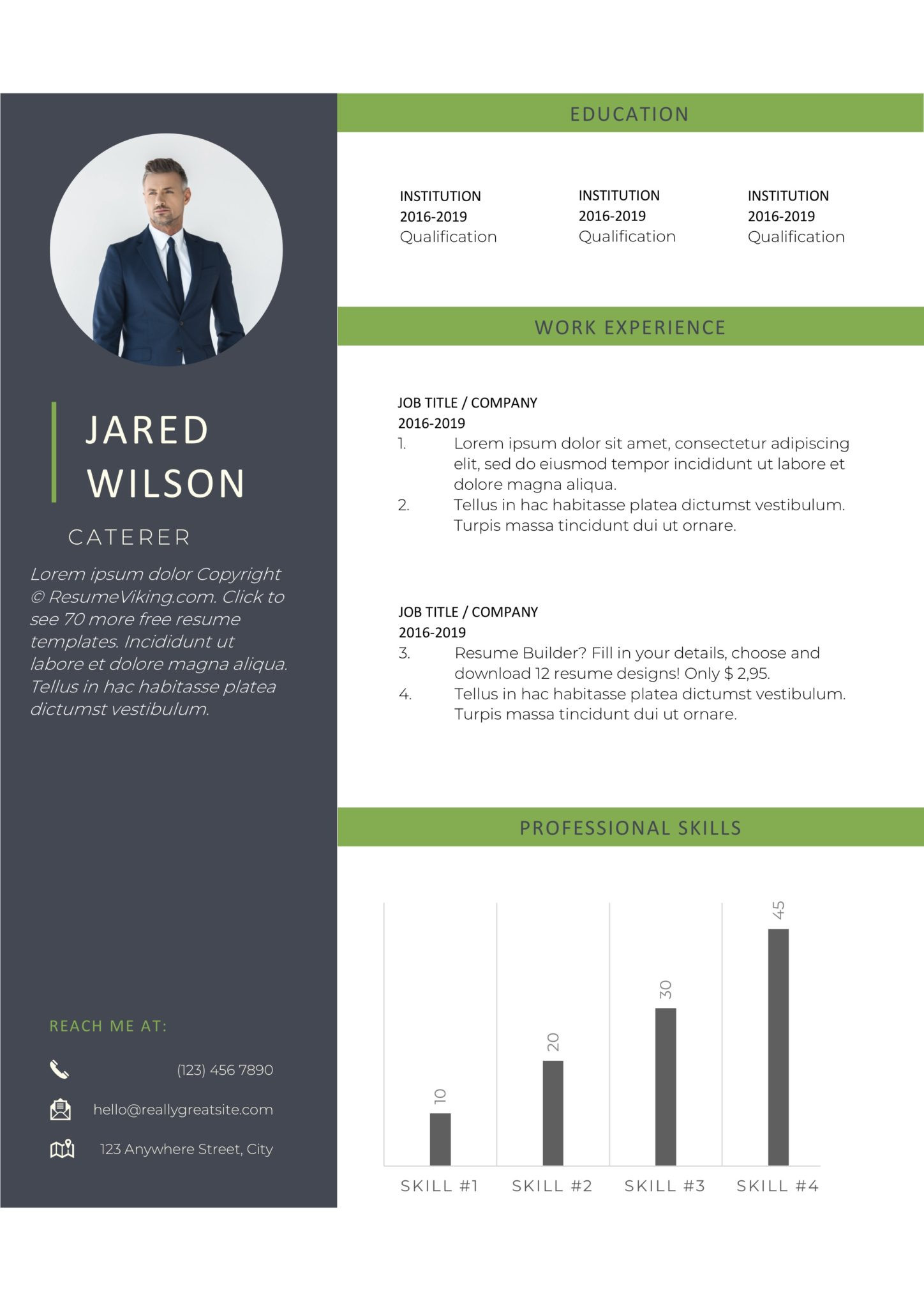 Free Resume Template with Picture Option 77lancarrezekiq Free Microsoft Word Resume Templates & Cv’s Downloads